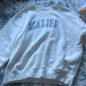 malibu brandy melville crewneck